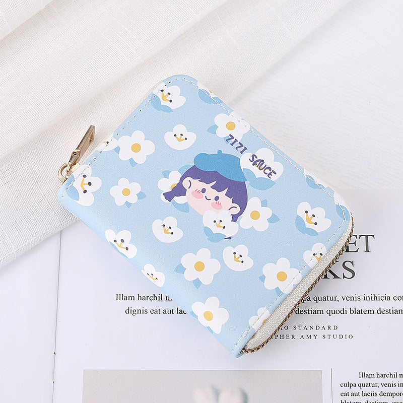 Women's Multiple Slots Large Capacity Swiping Korean Men's Wallets