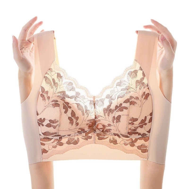 Women's Without Trace Thin Back Shaping Big Everyday Bras