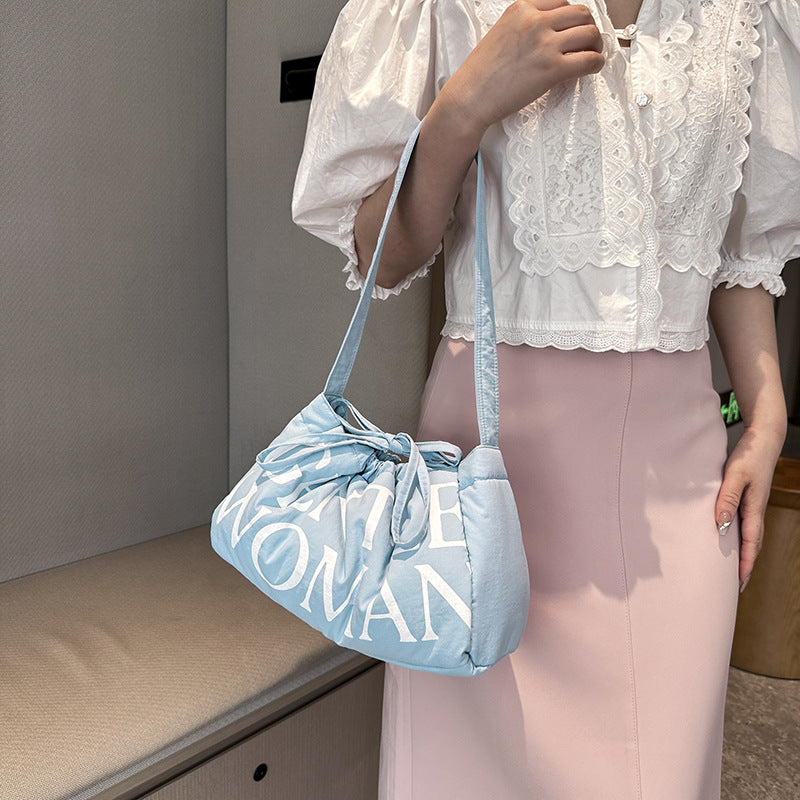 Women's Trendy Cloud Dumpling Fashion Puffy Portable Women's Shoulder Bag