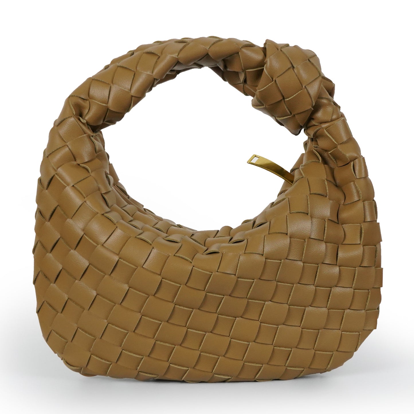 Women's High Quality Handmade Woven Gold Hardware Handbags