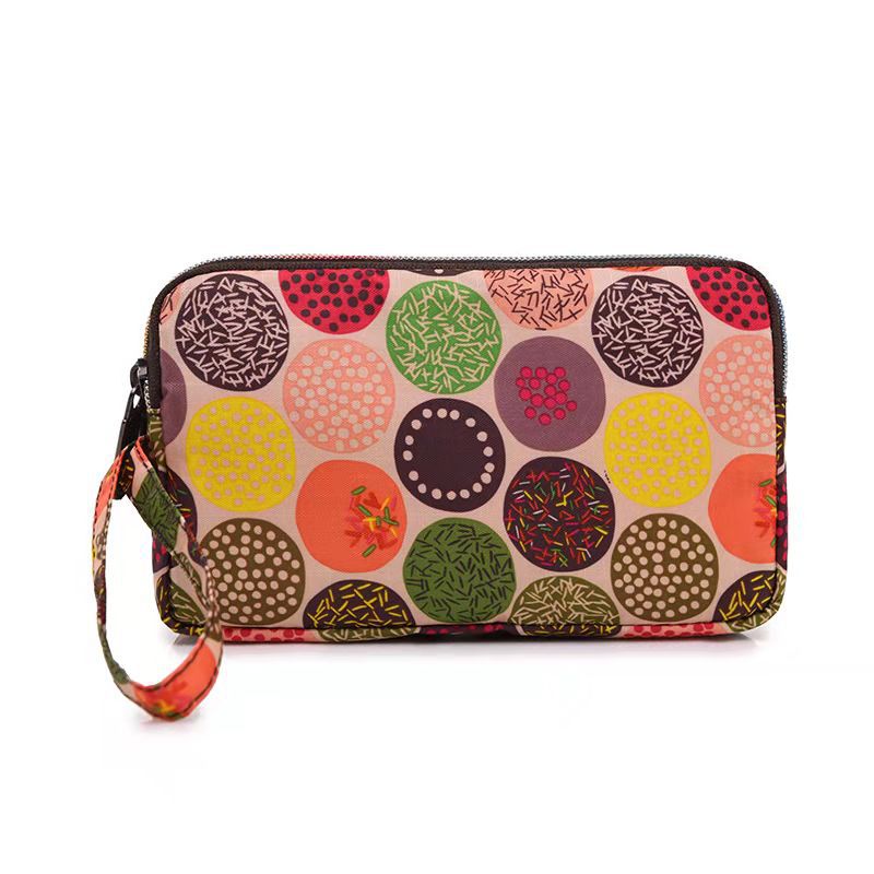 Women's Korean Printed Mobile Running Cloth Purses