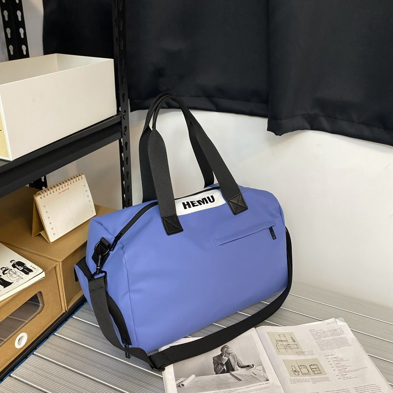 Women's & Men's & Fashion Short Street Large Capacity Travel Bags