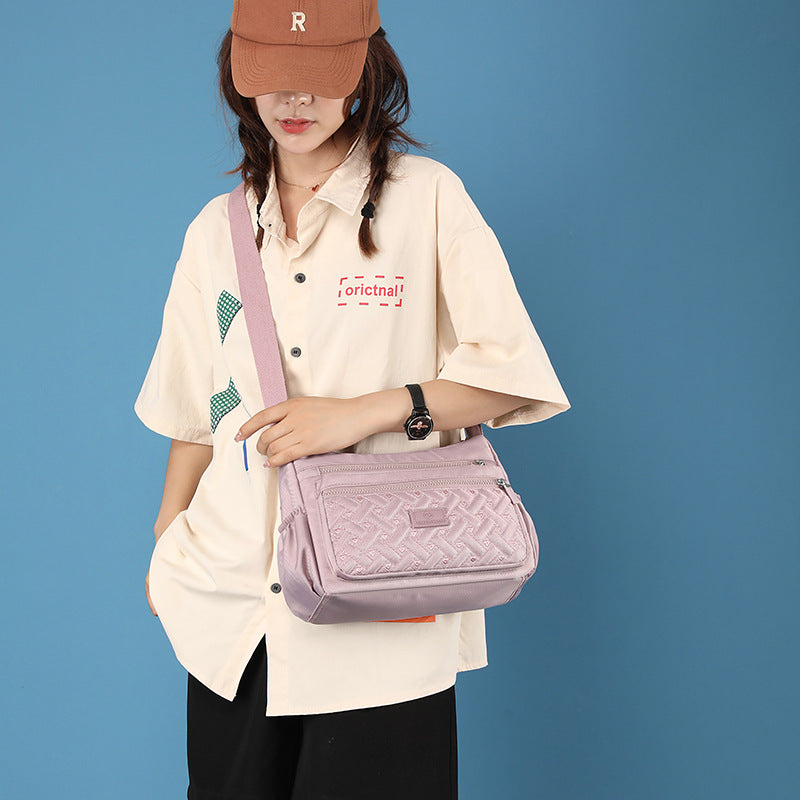 Women's Simple Lightweight Nylon Fashion Shopping Bags