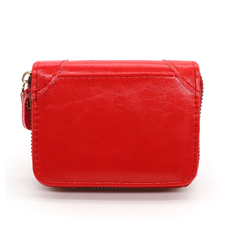 Fashion Clutch File Cash Multifunctional Storage Card Holder