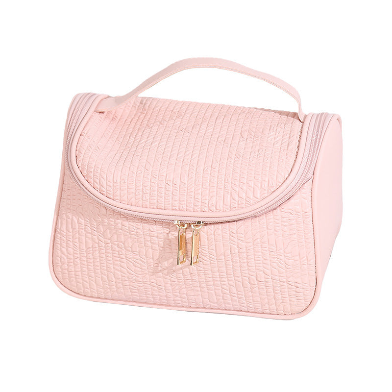 Good-looking Waterproof Portable Wash Light Luxury Simplicity Makeup Bag