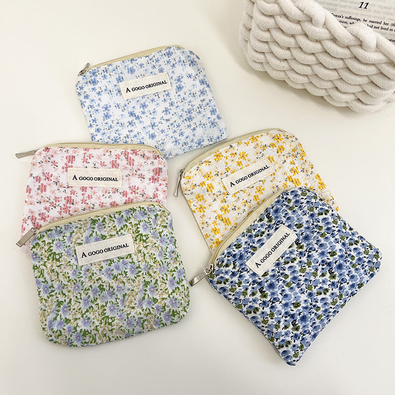 Storage Air Cushion Portable Idyllic Fresh Card Holder
