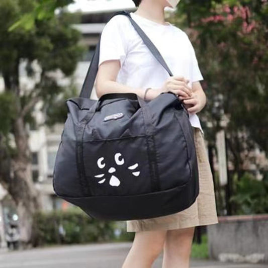 Surprised Cat Large Capacity Portable Aviation Handbags