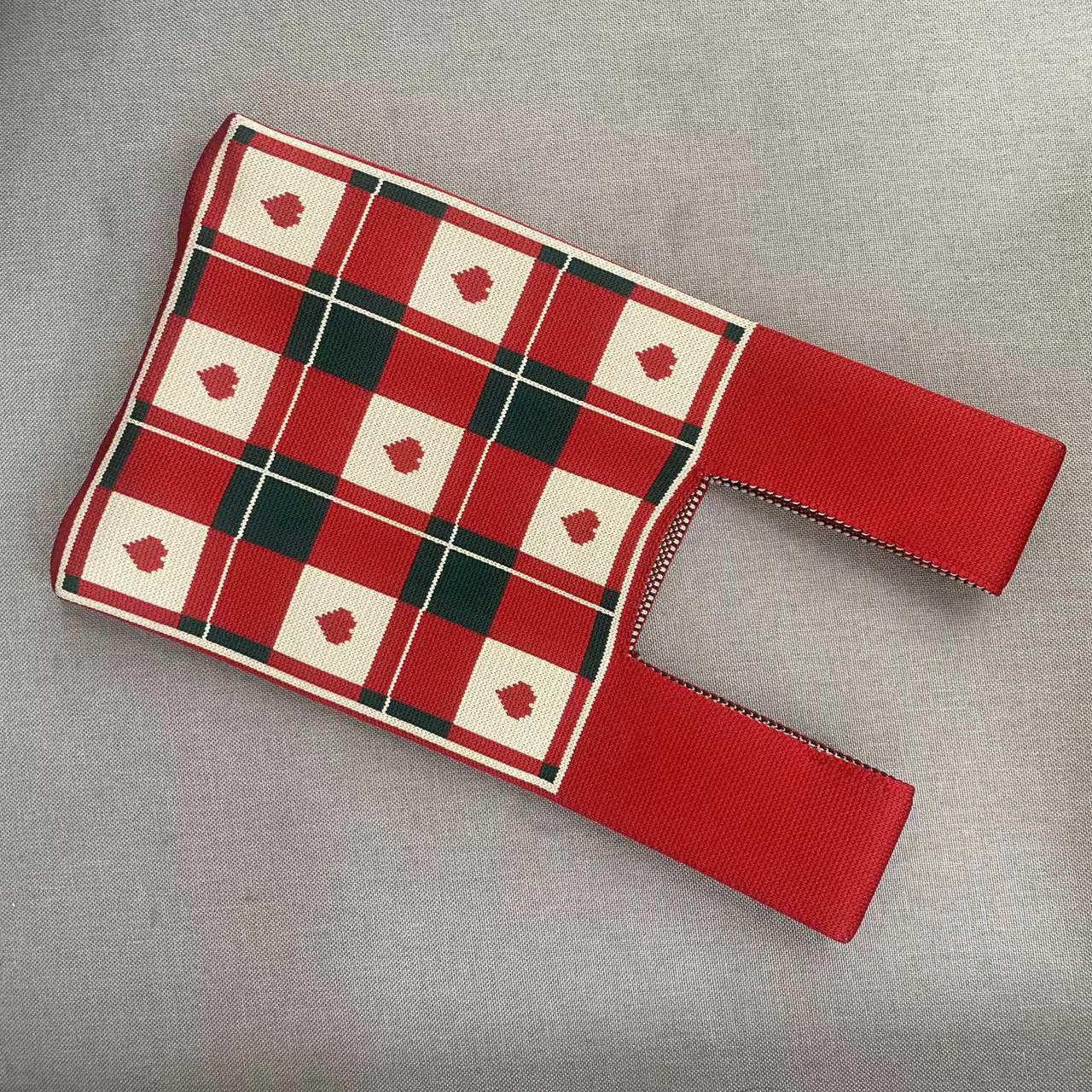 Korean Style Woolen Yarn Fashion Simple Handbags