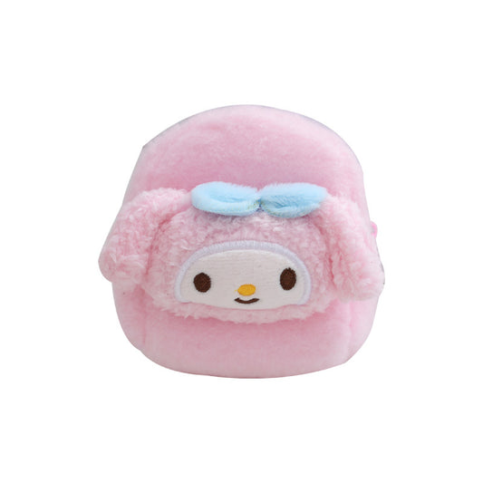 Fashion Long Wool Mini Pendant Chain Coin Purses