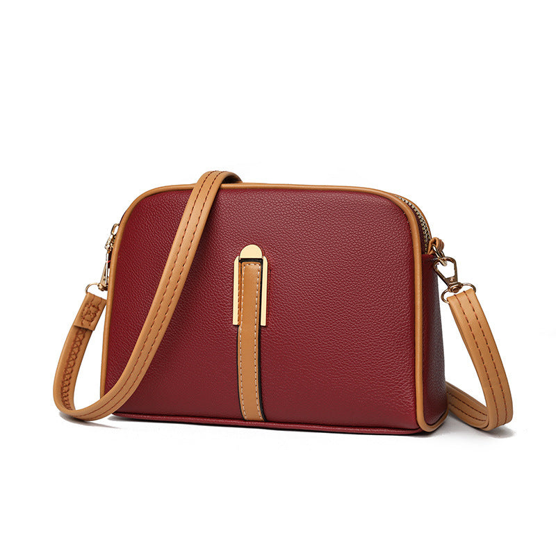 Women's Simple Fashion Trendy Texture Versatile Practical Women's Messenger Bag