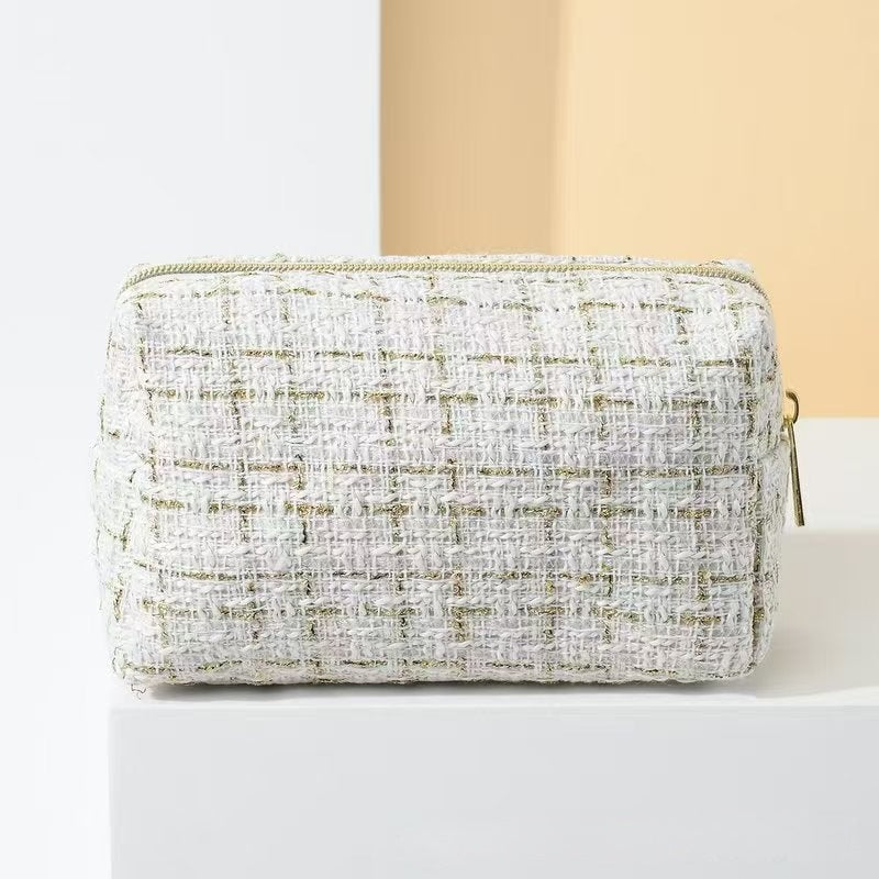 Elegant Large Capacity High Sense Classic Portable Cosmetic Bags