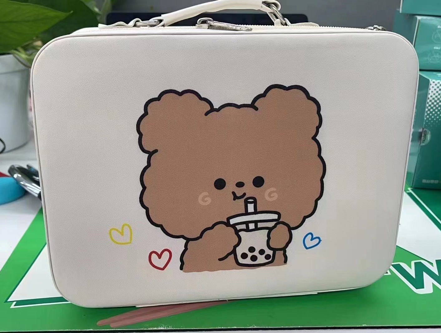 Women's Large Capacity Skin Care Storage Box Cosmetic Bags