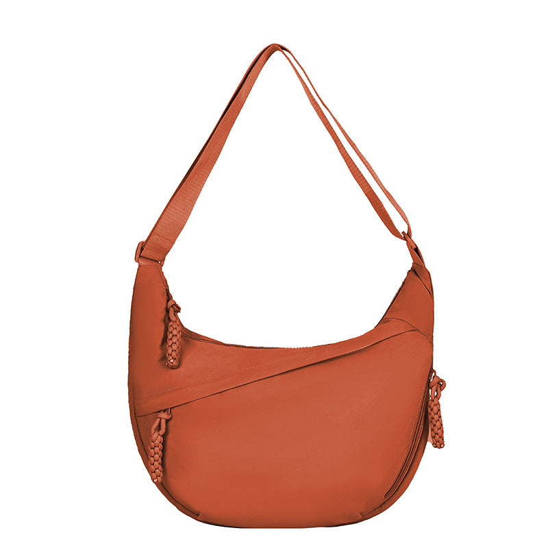 Fashion Cloth Lightweight Commuter Large Capacity Female Class Women's Messenger Bag
