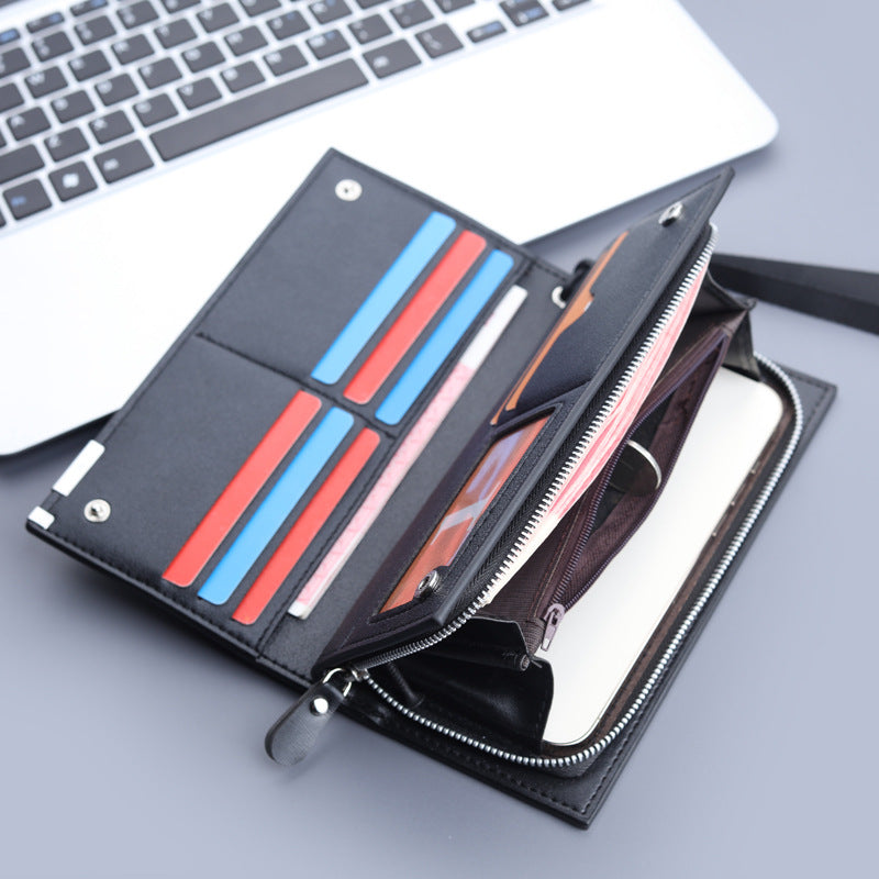Men's Beautiful New Long Zipper Multifunction Men's Wallets