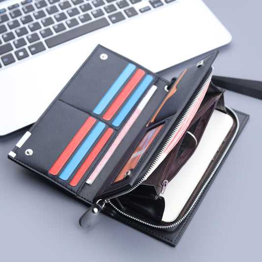 Men's Beautiful New Long Zipper Multifunction Men's Wallets