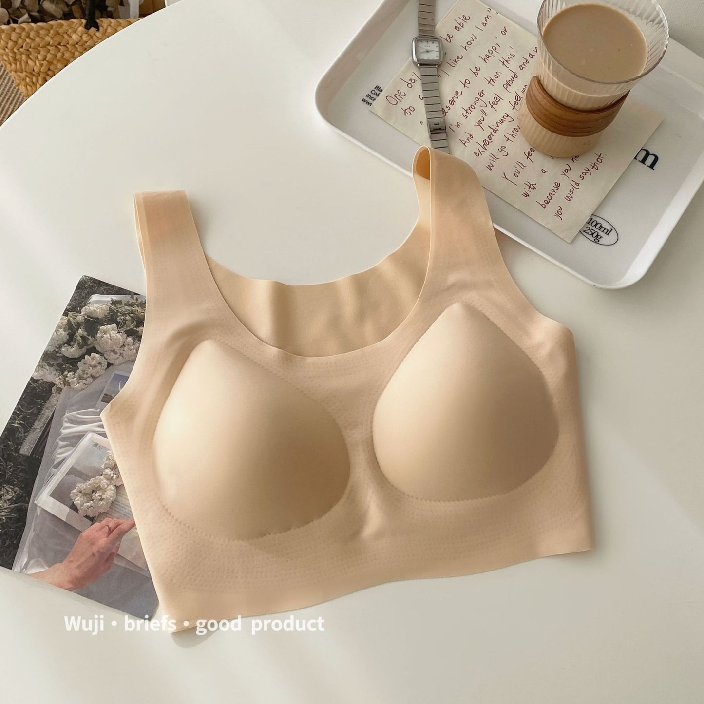 Wireless Push Up Sleep Ventilation Vest Everyday Bras