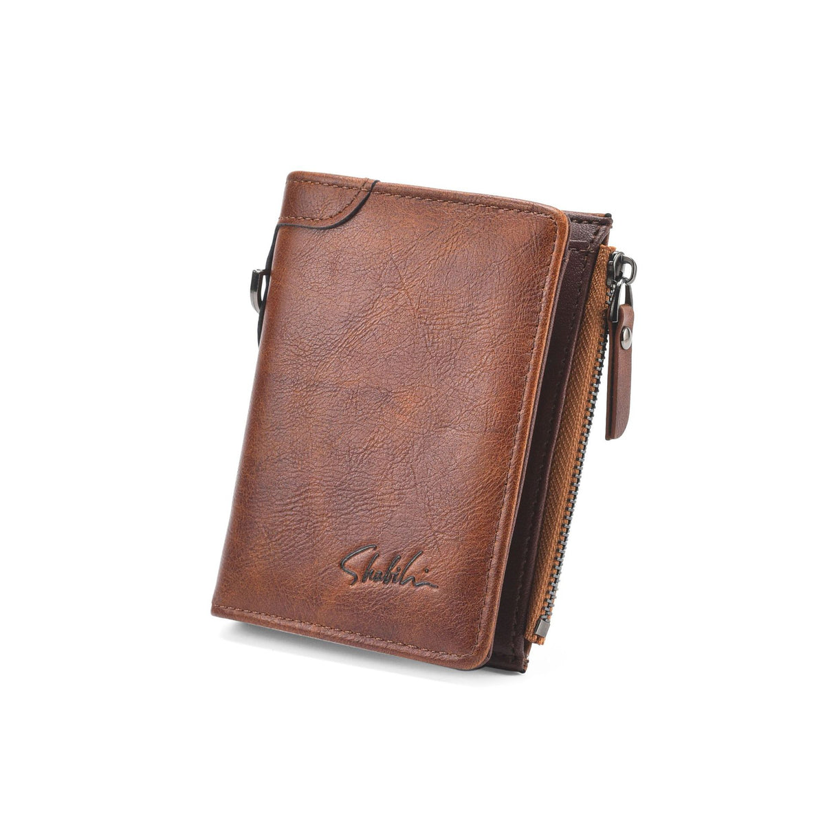 Women's & Men's Short Korean Zipper License Men's Wallet