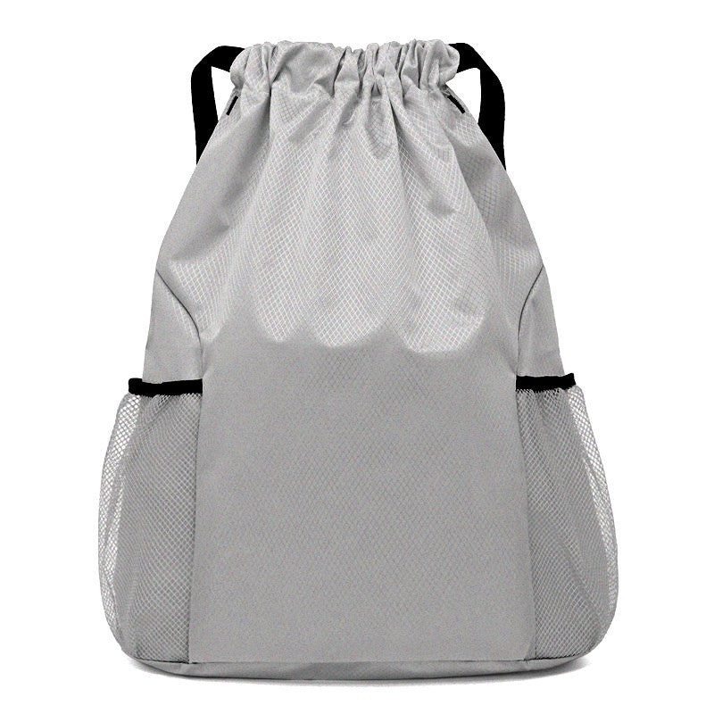 Women's & Men's & Fixed Drawstring Large Capacity Fitness Backpacks