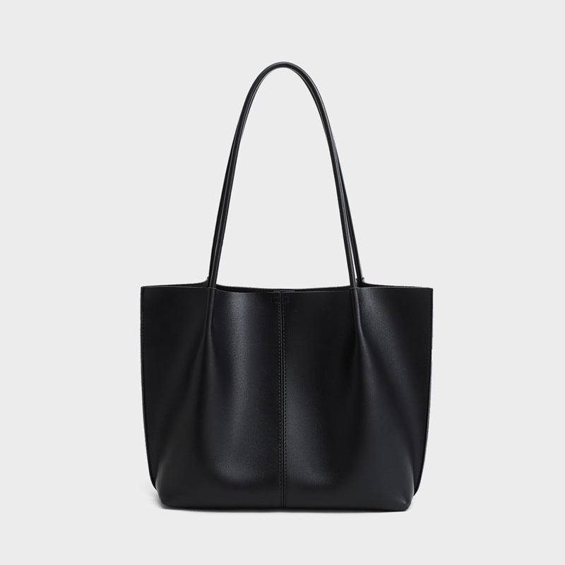 Women's Fashion Trendy Genuine Leather Versatile Large Bags