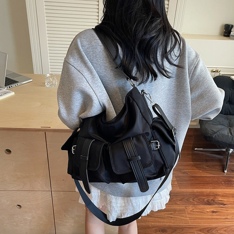 Korean Style Large Capacity Hot Locomotive Shoulder Bags