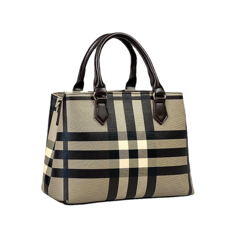 Trendy New Women's Elegant Plaid Fashion Handbags