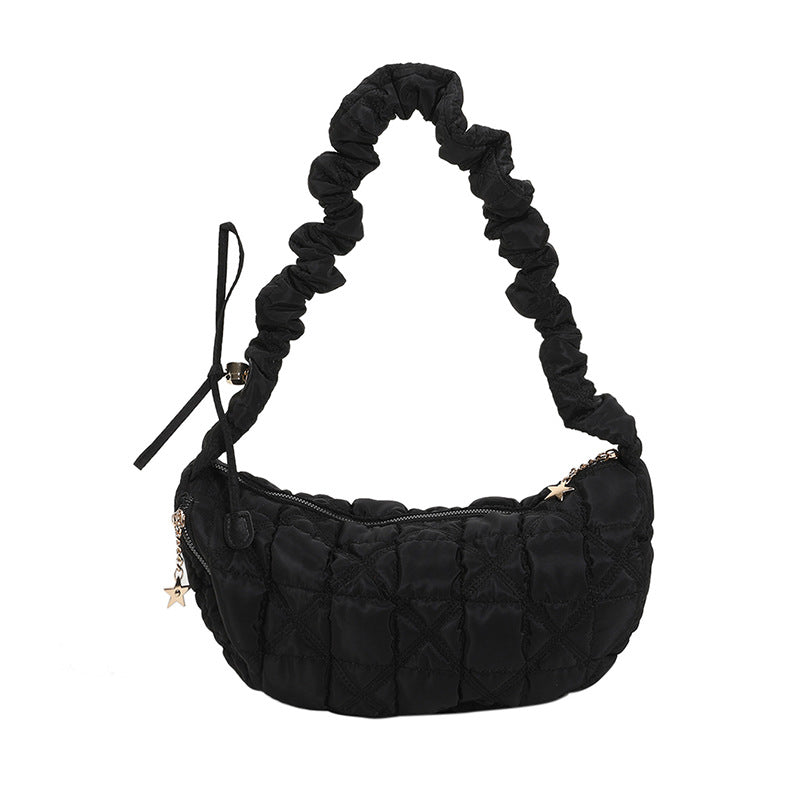 Women's Cloud Female Personality Embroidered Fashion Dumplings Bags