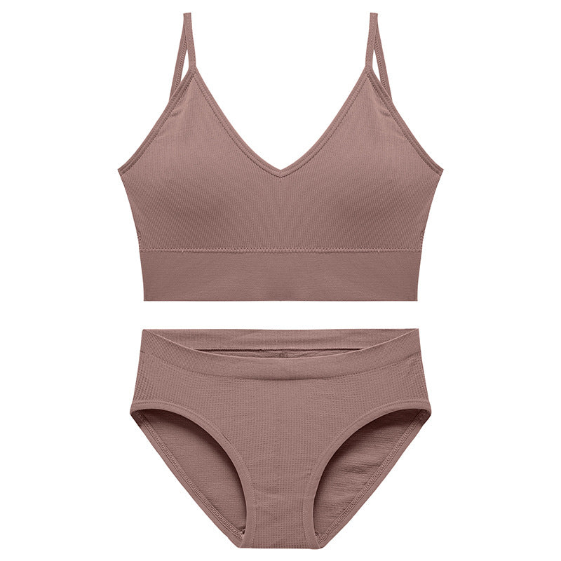 Women's Sexy Small Chest Push Up Base Lingerie Sets