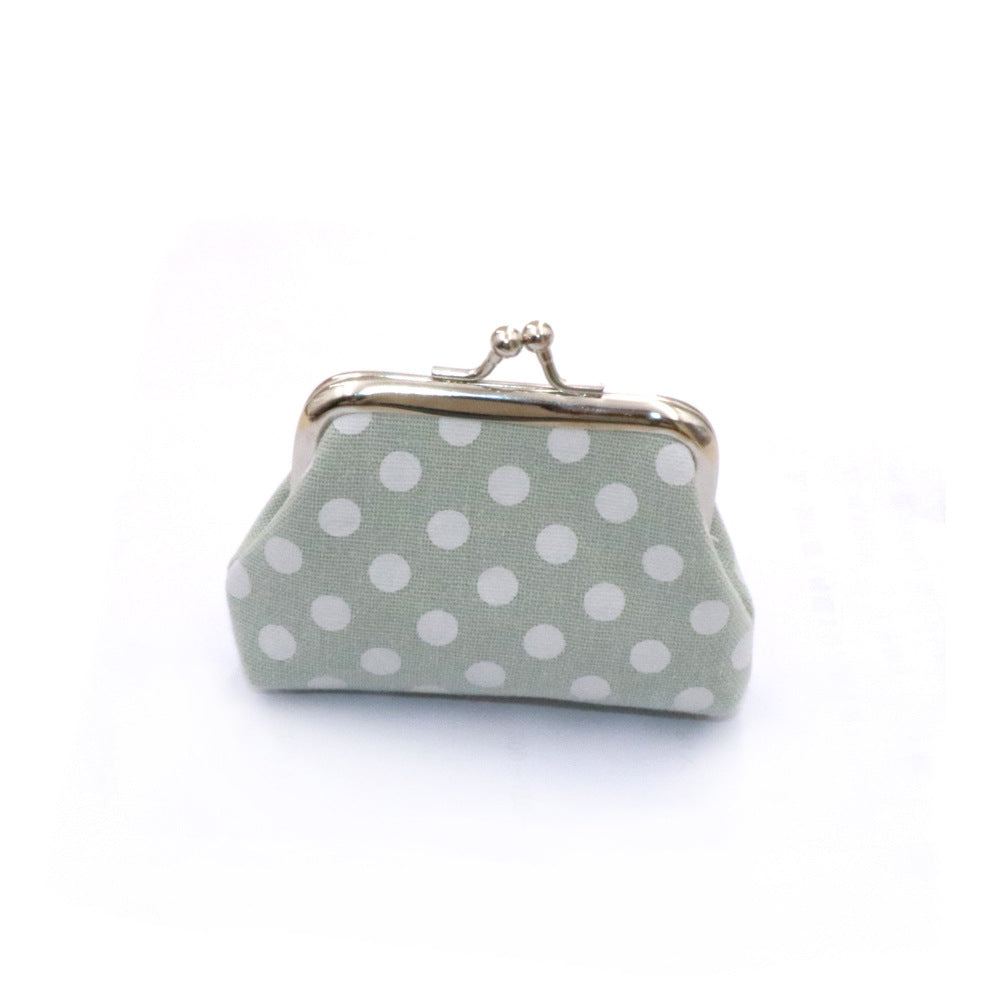 Children's Creative Dot Canvas Tourist Souvenir Purses