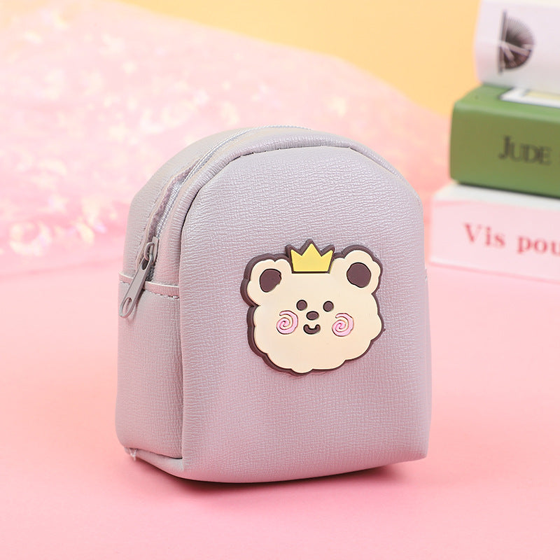 Korean Cartoon Cute Female Mini Earphone Ladies Wallet