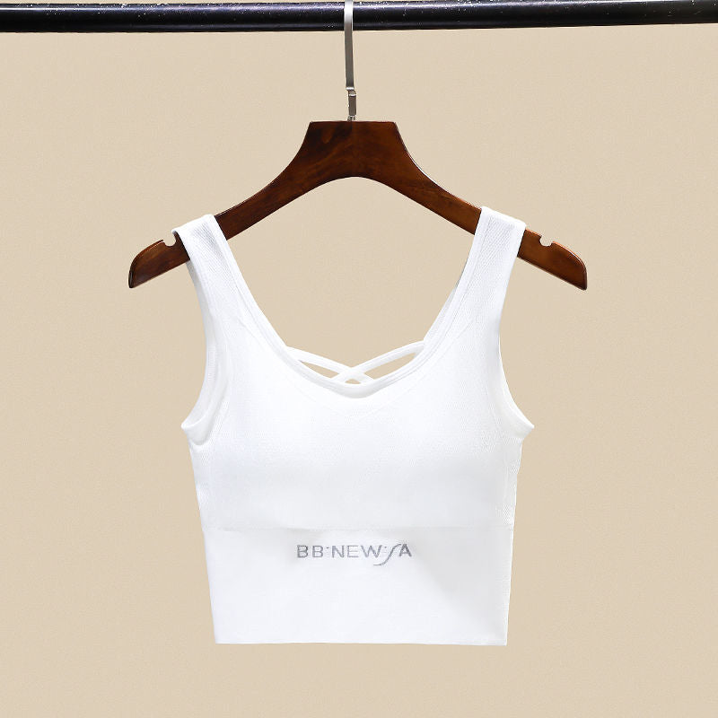 Women's Underwear Vest Summer Outer Wear Integrated Tanks Camis