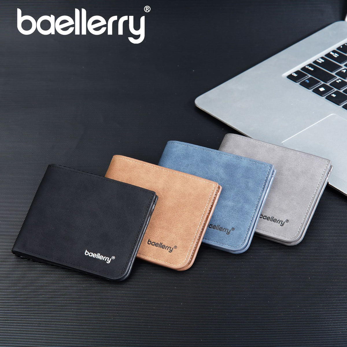 Men's Minimalist Multiple Slots Two Fold Horizontal Men's Wallet