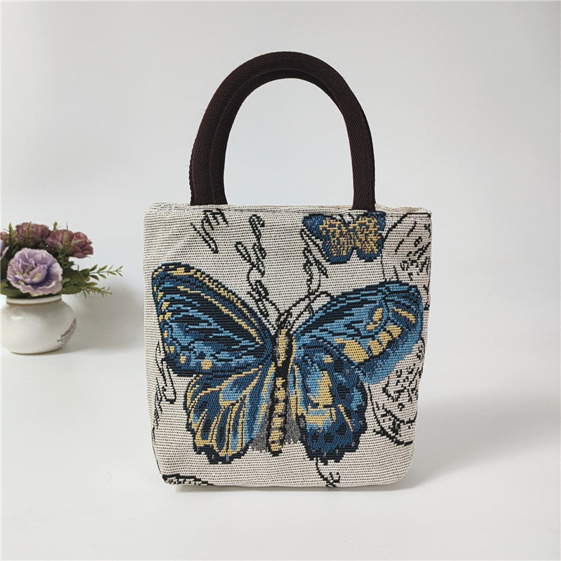 Beautiful Women's Cotton Linen Ethnic Style Handbags
