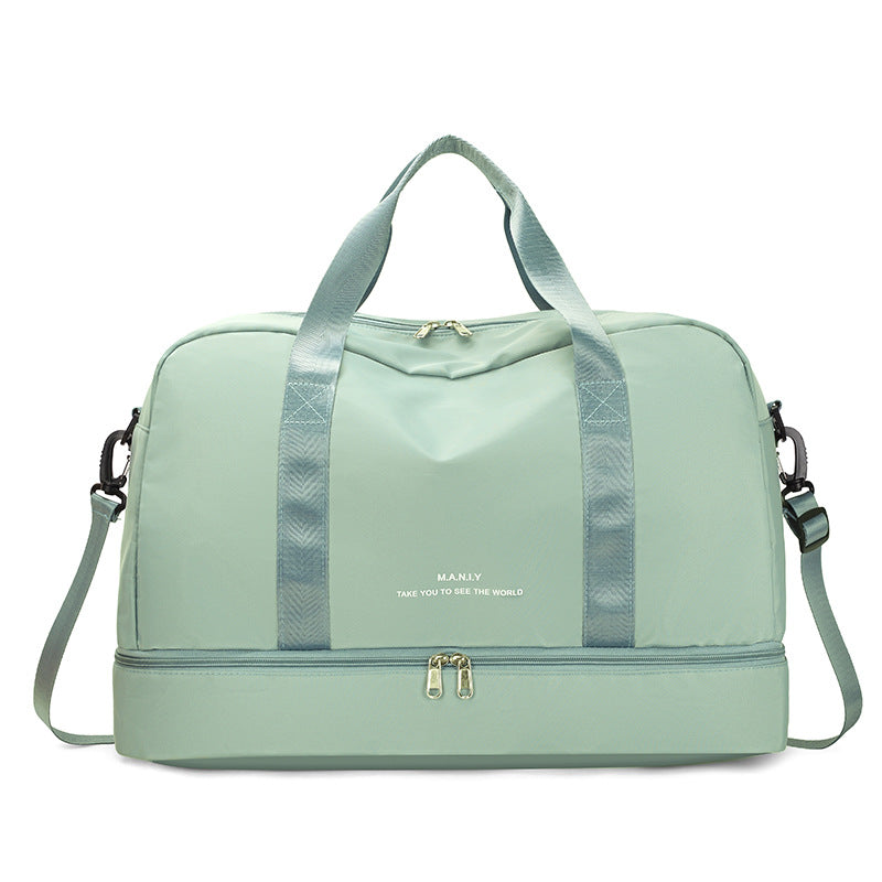 Women's & Men's & Large Capacity Short Business Trip Lightweight Dry Travel Bags