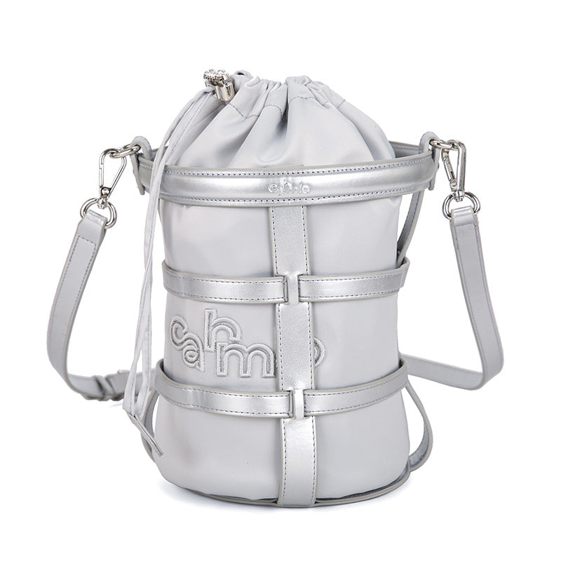 Women's Niche Design Drawstring Versatile Large Capacity Women's Shoulder Bag