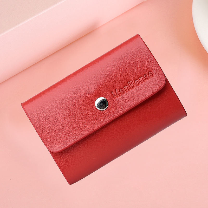 Women's & Men's & Business Bank Credit Cover Korean Card Holder