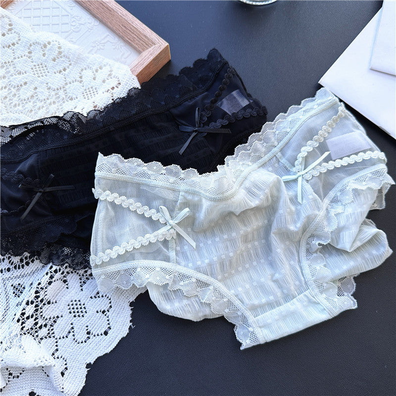 Women's Jin Sea Salt Cute Sexy Inspirational Ice Silk Panties