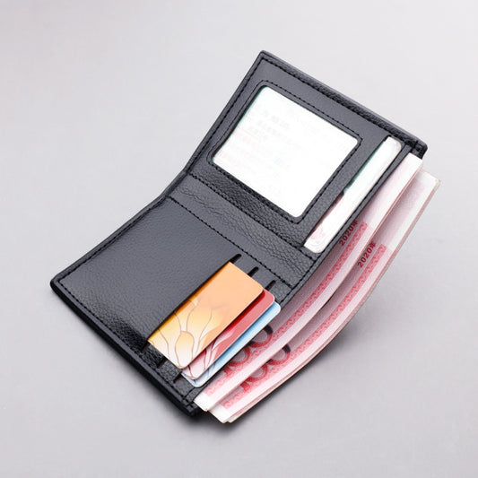 Men's Versatile Vertical Short Driving License Men's Wallets