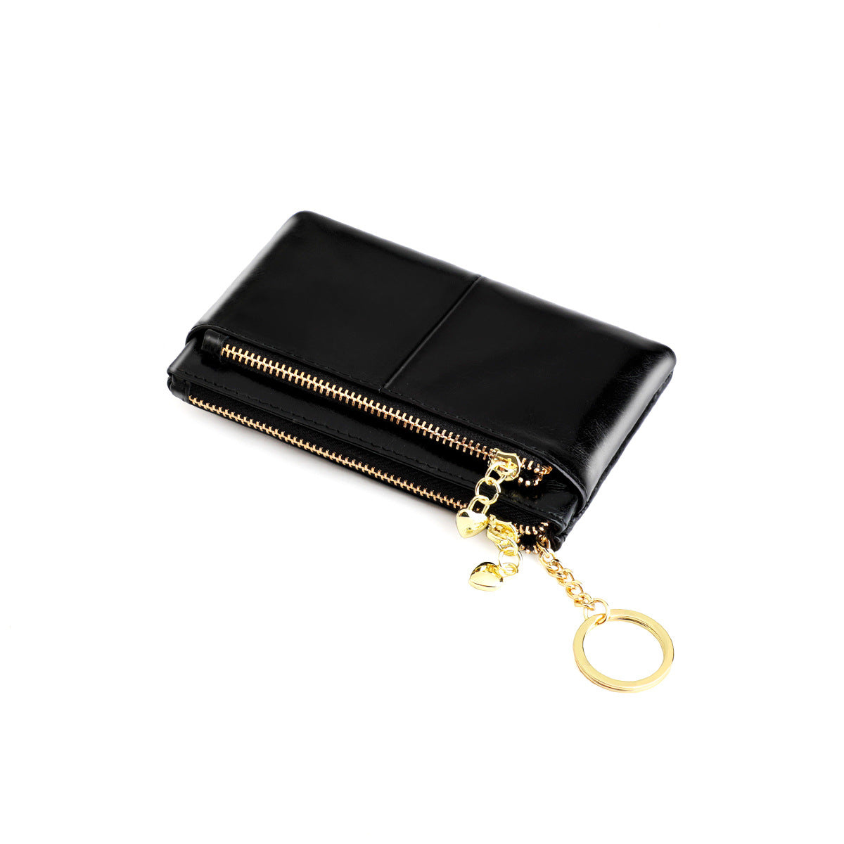 Women's Oil Wax Leather Fashion Clutch Bags