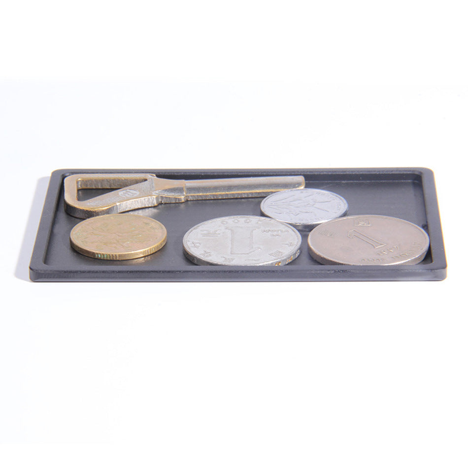 Durable Aluminum Alloy Tray Storage Box Card Holder