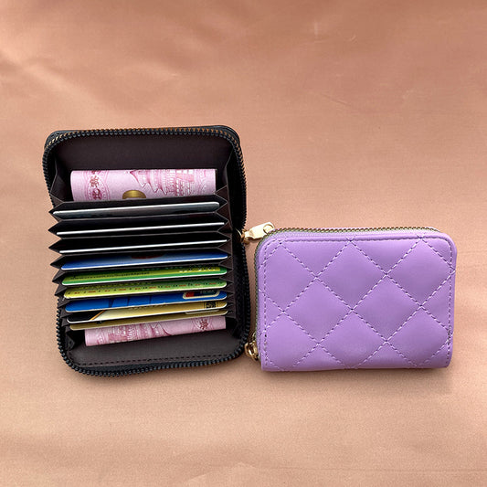 Plaid Embroidered Organ Fashion Short Design Bags