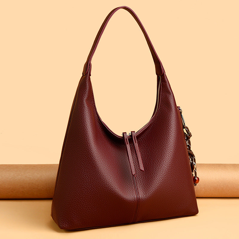 Spring Large Capacity Totes Minimalist Retro Fashion Underarm Women's Shoulder Bag
