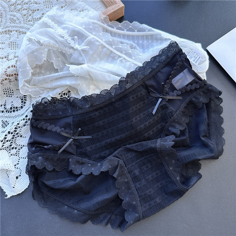 Women's Jin Sea Salt Cute Sexy Inspirational Ice Silk Panties