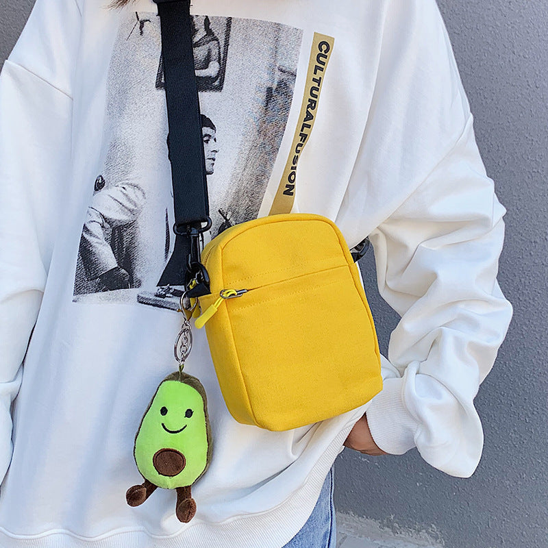 Women's Canvas Korean Style Pop Cute Women's Shoulder Bag