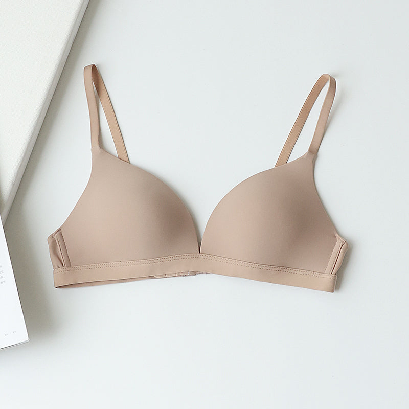 Women's Cup Large Simple Solid Color Summer Bras