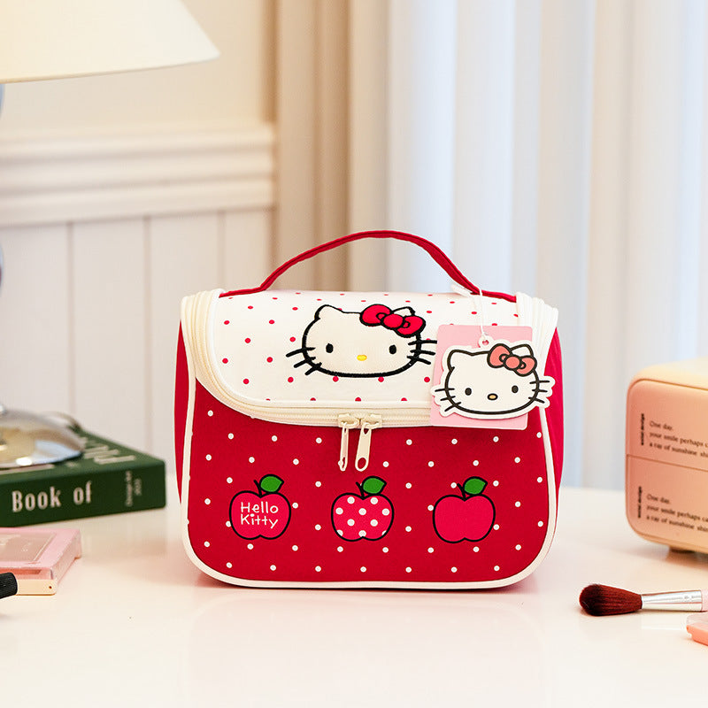 Hello Kitty Cartoon Storage Sweet Cute Cosmetic Bags