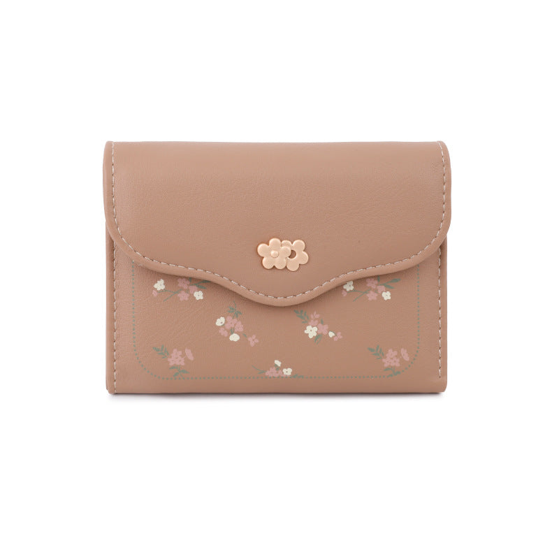 Women's Carry-on Lady Style Short Mini Ladies Wallet