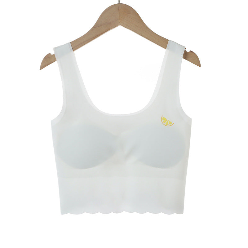 Ice Silk Seamless Vest Junior High School Bras