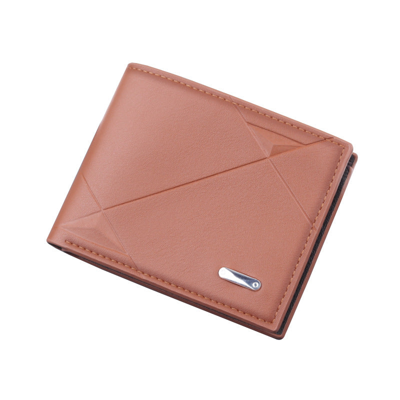 Men's Short Integrated Folding Large Capacity Men's Wallets