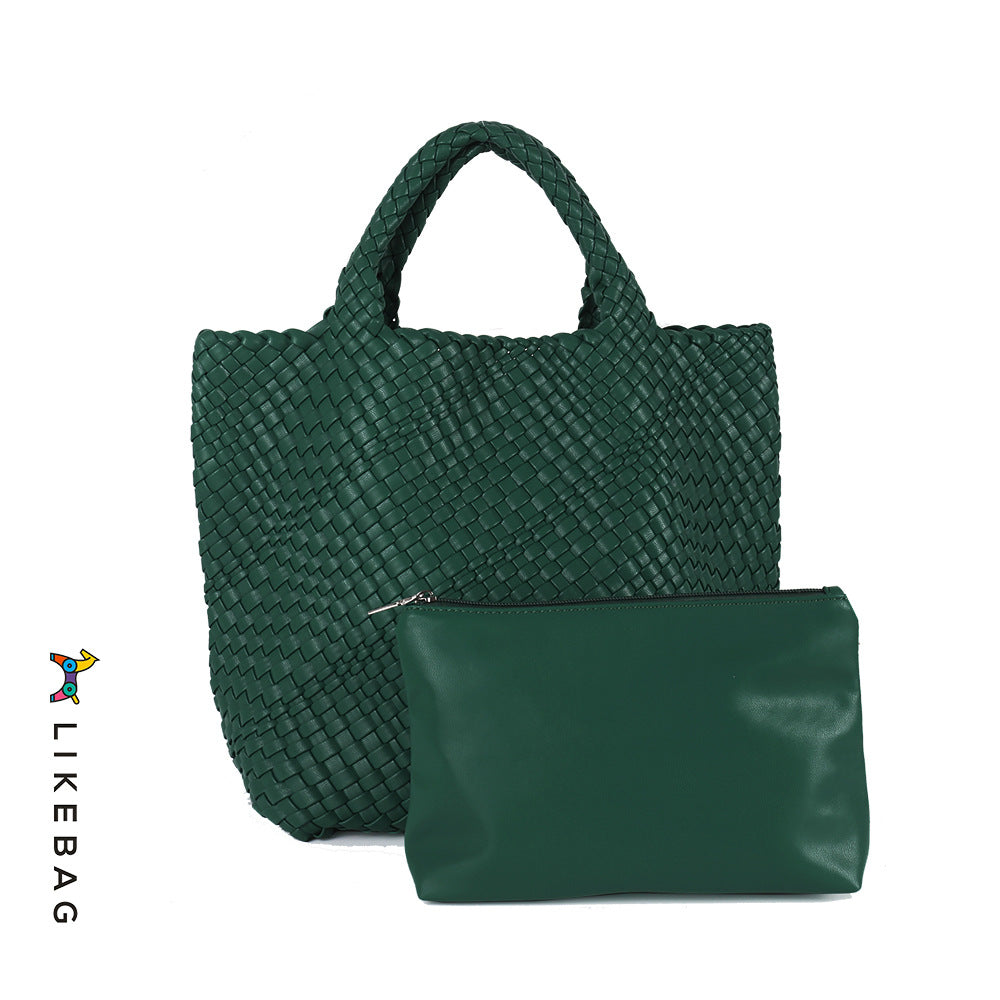 Women's Handmade Woven Fashion Large Capacity Totes Women's Shoulder Bag