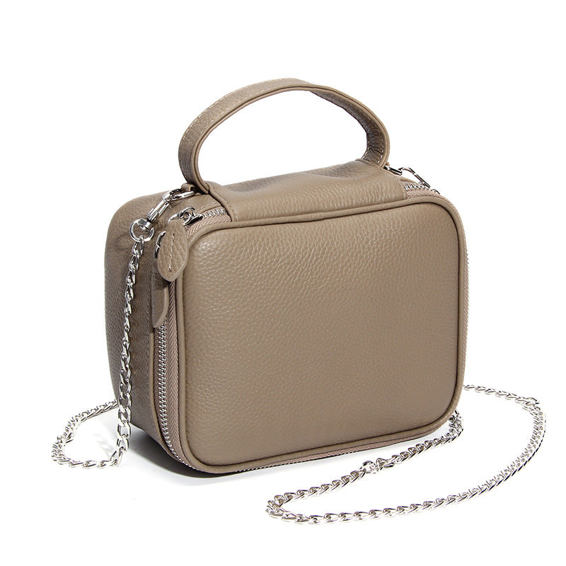 Women's Fashion Simple Leather Large Capacity Storage Women's Messenger Bag